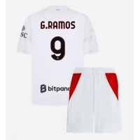 AC Milan Goncalo Ramos #9 Bortatröja Barn 2026-27 Kortärmad (+ Korta byxor)